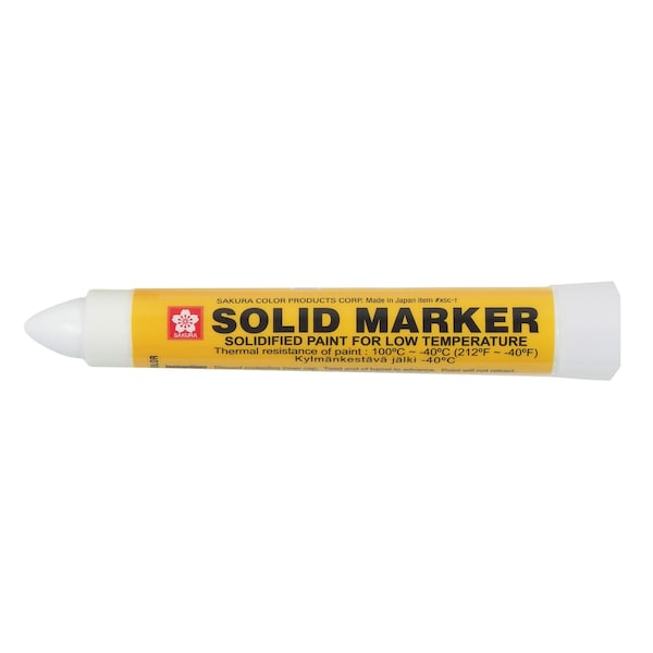 Sakura Solid Paint Marker Low Temperature, White Color Family, 12PK XSC-T-50 - main